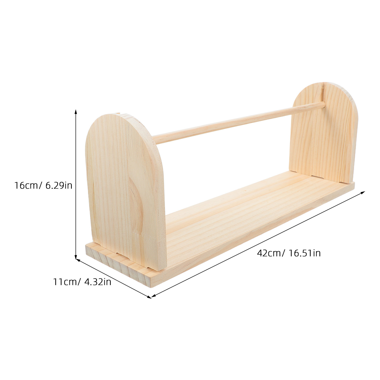 Wooden Tabletop Paper Roll Hol - Papercraft Supply Ribbon review and price
