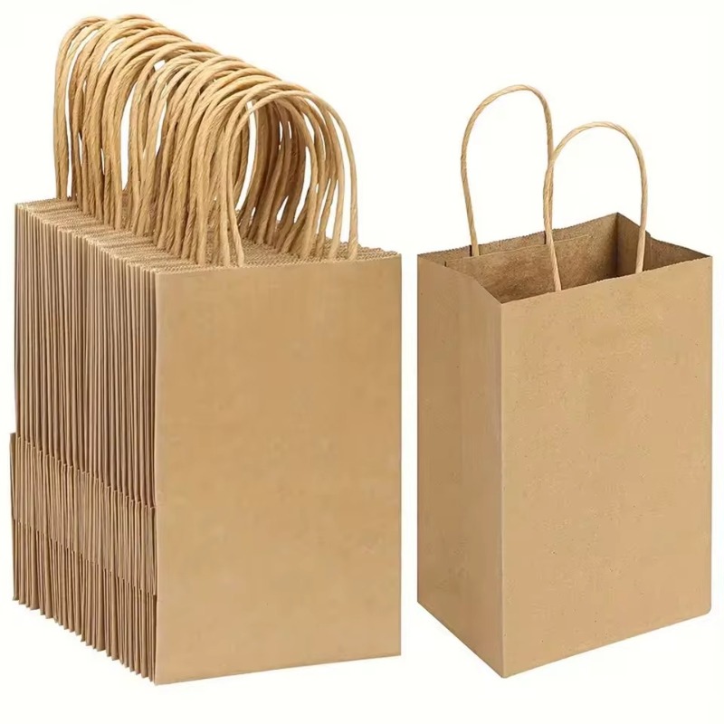 5/10PCS Brown Kraft Paper Bags - Event Party Shop review and price