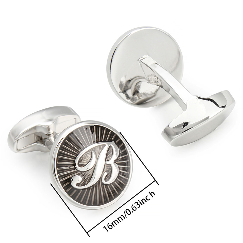 Men A‑Z Initial Cufflinks Silv - Event Z review and price