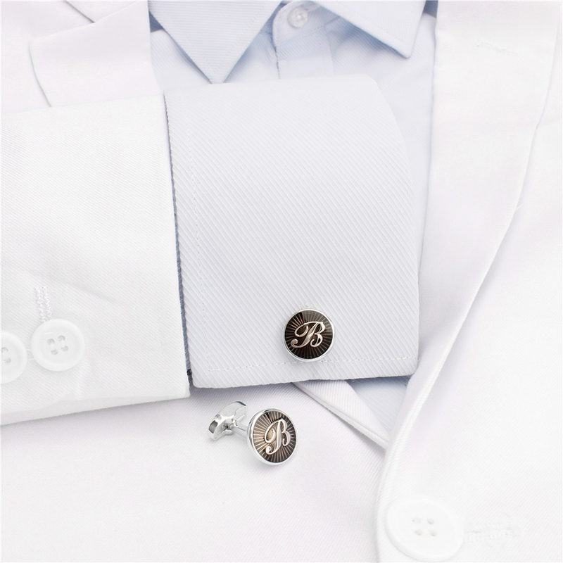 Men A‑Z Initial Cufflinks Silv - Event Z review and price