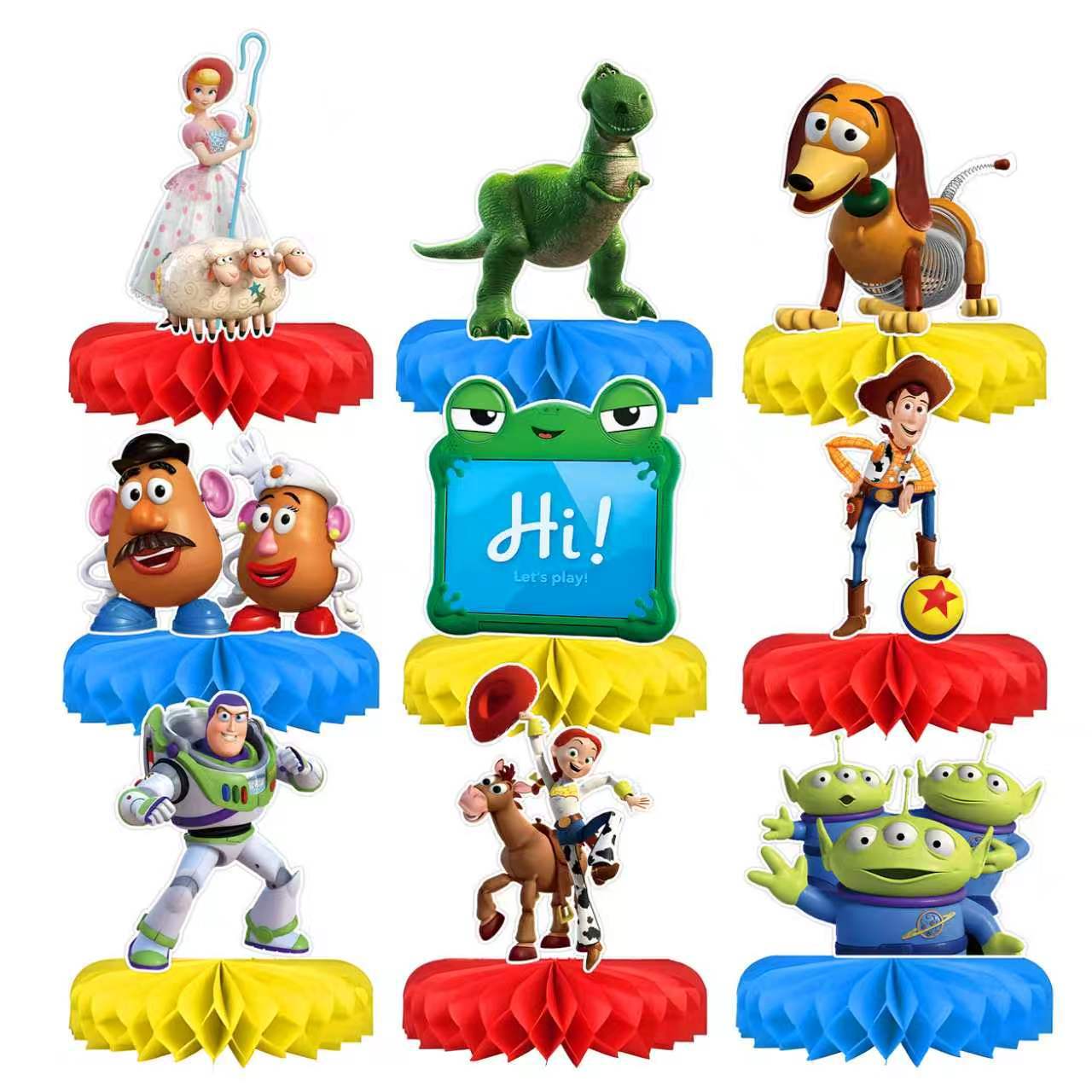 Toy Story 5 Honeycomb Centerpi - Event Party review and price